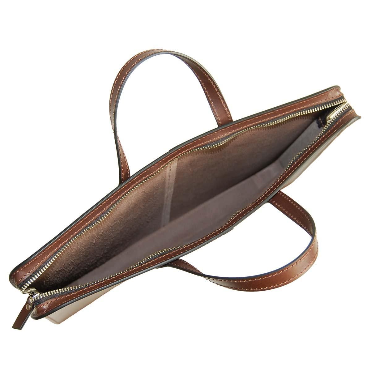 フェリージ 9884 ビジネスバッグ オールレザー ダークブラウン A4収納