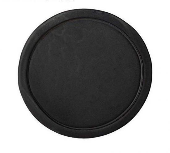 Rikizo ベニェ リムプレートLL ブラック 笠間焼 - YAMADAオンライン