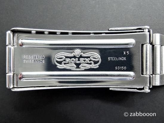 ロレックス純正 SWISS オイスターフリップロック クラスプ Ref.93150