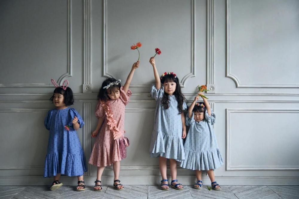 heart mom dress - pink - the LITTLE STANDARD