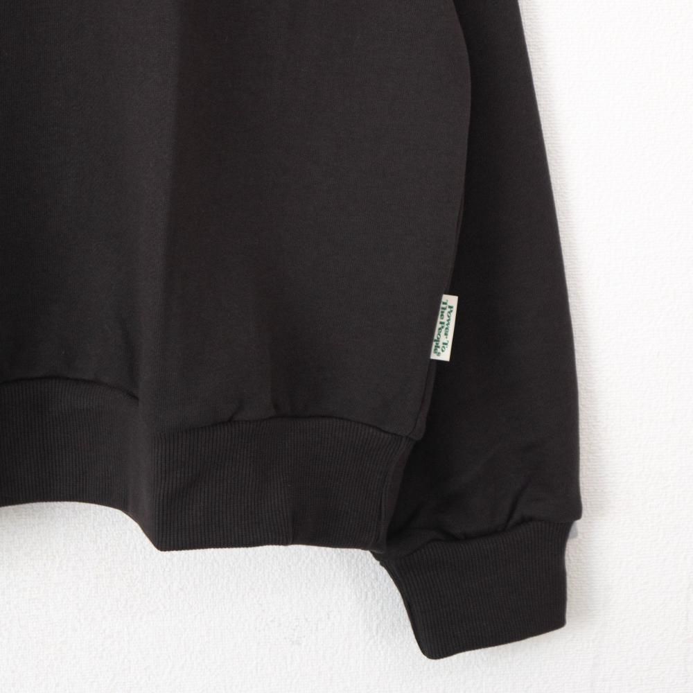 CAT 猫刺繍スウェット | CHARCOAL - NOISEANDKISSES｜ストリート