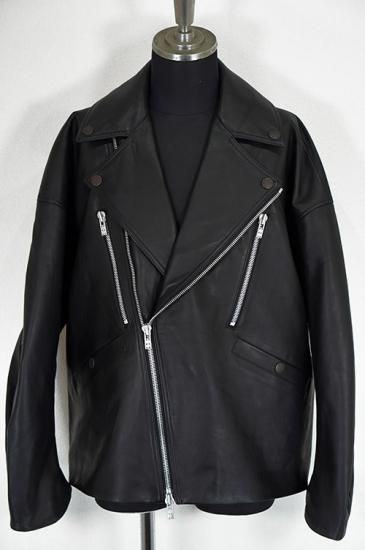 DEVOA（デヴォア） JKE-MSLW Leather Jacket soft sheep ダブル