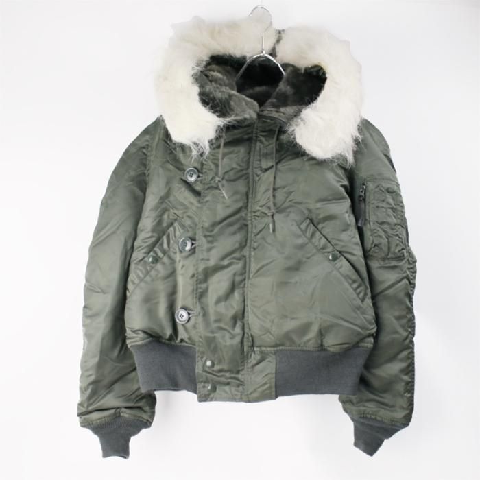 N-2B フライトジャケット 米軍 86年 実物 MEDIUM ミリタリージャケット