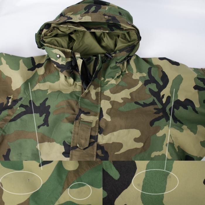 ECWCS ゴアテックスパーカー XLR GEN1 LEVEL6 後期 ウッドランドカモ