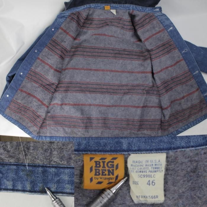 20%オフ】 古着 ビッグベン BIGBEN by Wrangler ラングラー 80s デニム