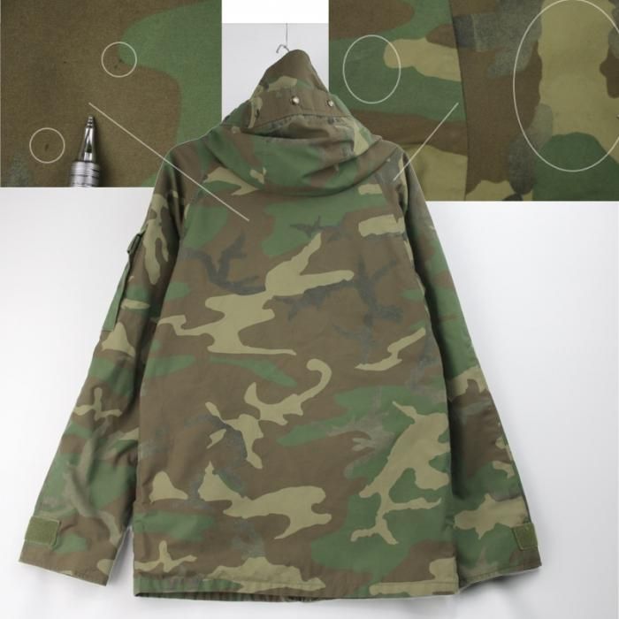 古着 米軍 ECWCS ゴアテックスパーカー GEN1 後期 XSR レベル6 ウッド