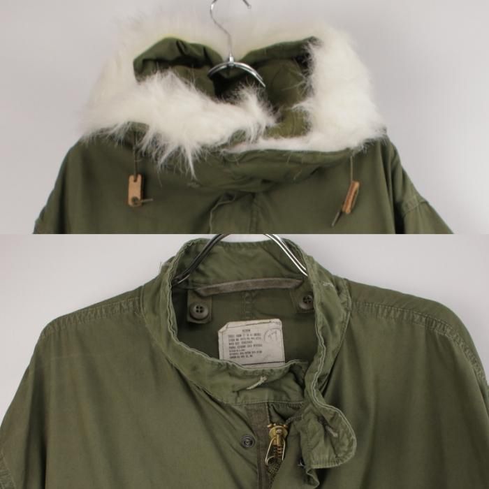 M-65 フィッシュテール パーカー 米軍 実物 シェル+ライナー+フード 3