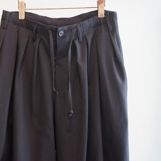 YOHJI YAMAMOTO シワギャバ バルーンパンツ(HH-P46-100)