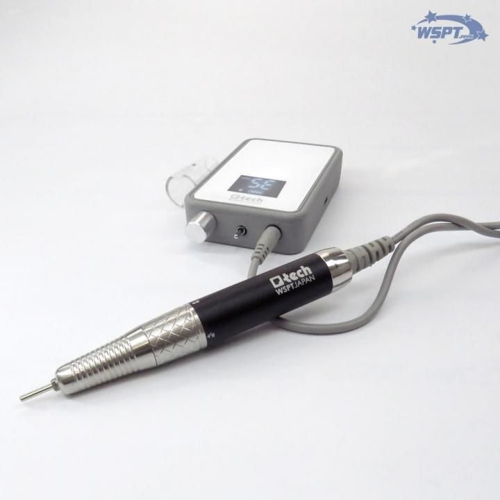 ネイルマシン Q-tech キューテック 充電式 ブラシレス 液晶表示 35000rpm