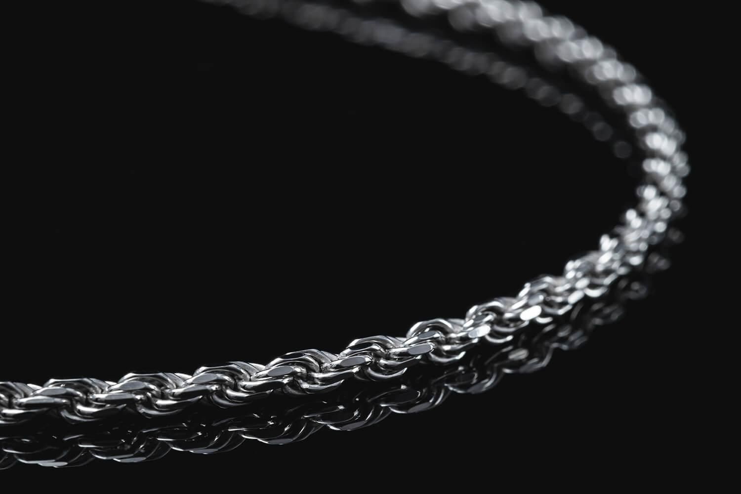 シルバー ロープネックレス 幅2.2mm 40cm-60cm 050HCMD - AVALANCHE