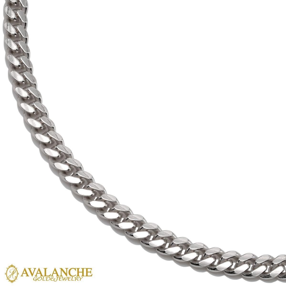 シルバー マイアミネックレス 幅4mm 40cm-60cm 120KDO2 - AVALANCHE