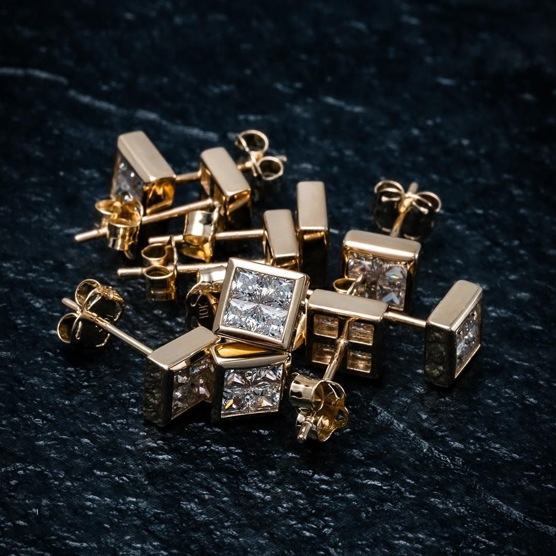 10K イエローゴールド ピアス 5mm - AVALANCHE OFFICIAL STORE