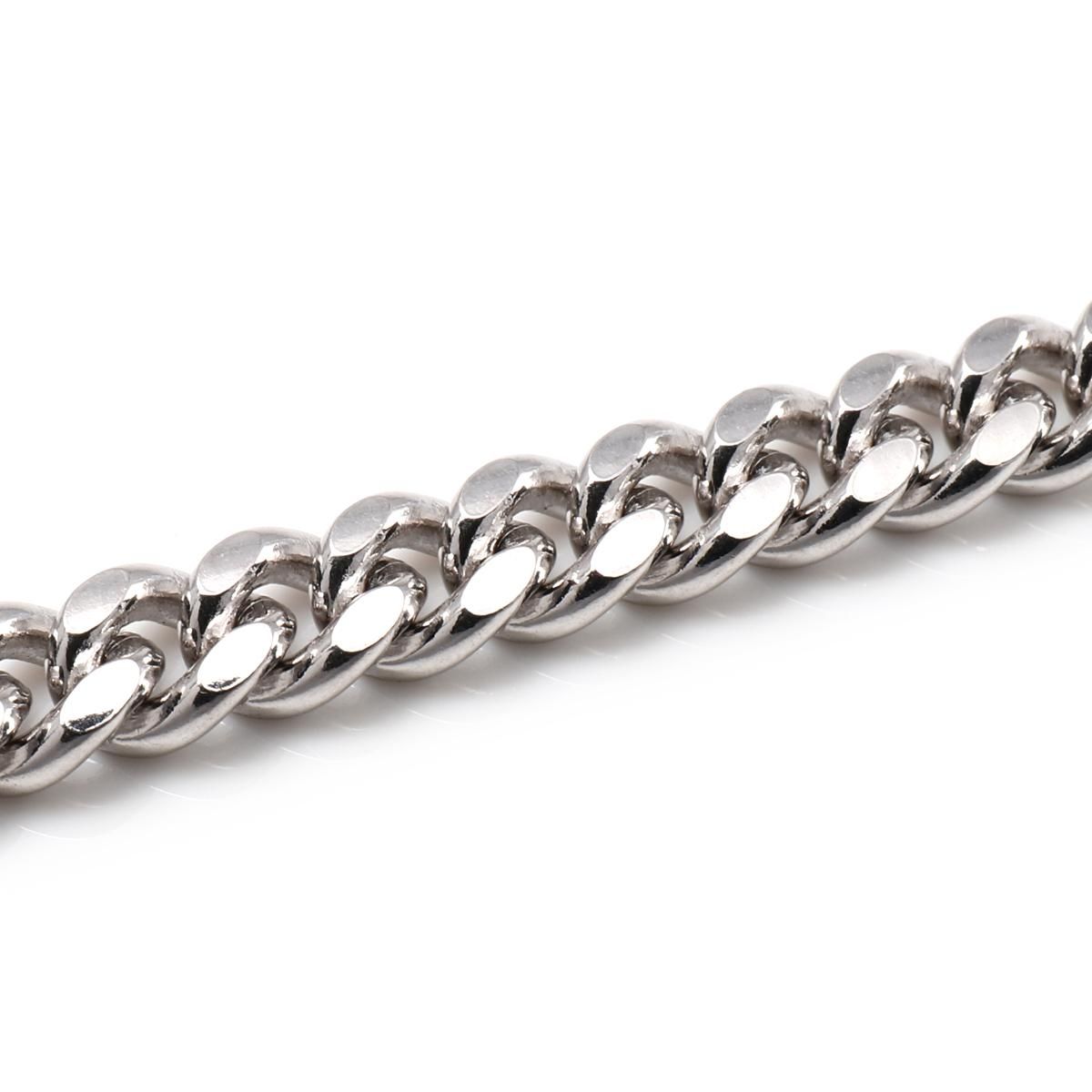 シルバー マイアミブレスレット 幅5mm 19cm-21cm 150KDO2 - AVALANCHE