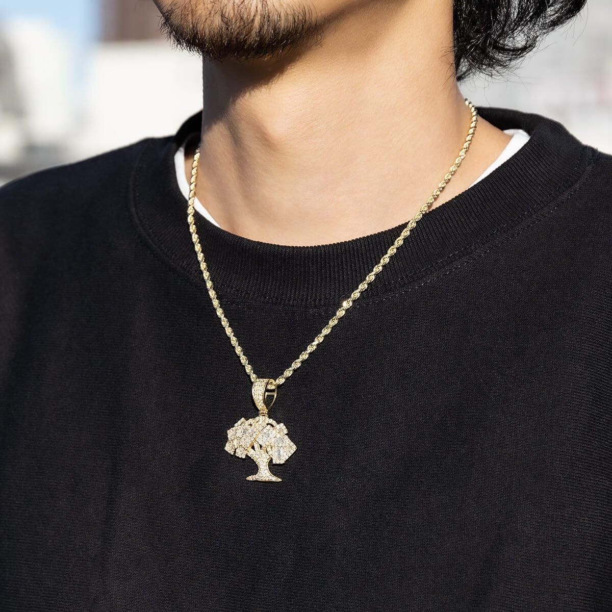 ダイヤモンド 10K イエローゴールド ペンダント - AVALANCHE OFFICIAL