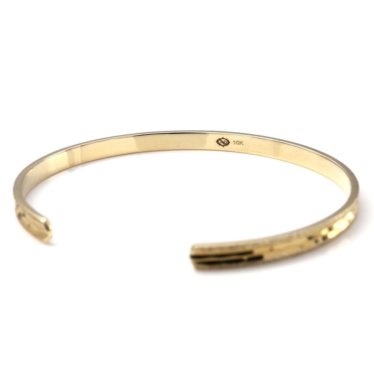 10K イエローゴールド バングル 幅4mm 17.5cm - AVALANCHE OFFICIAL STORE