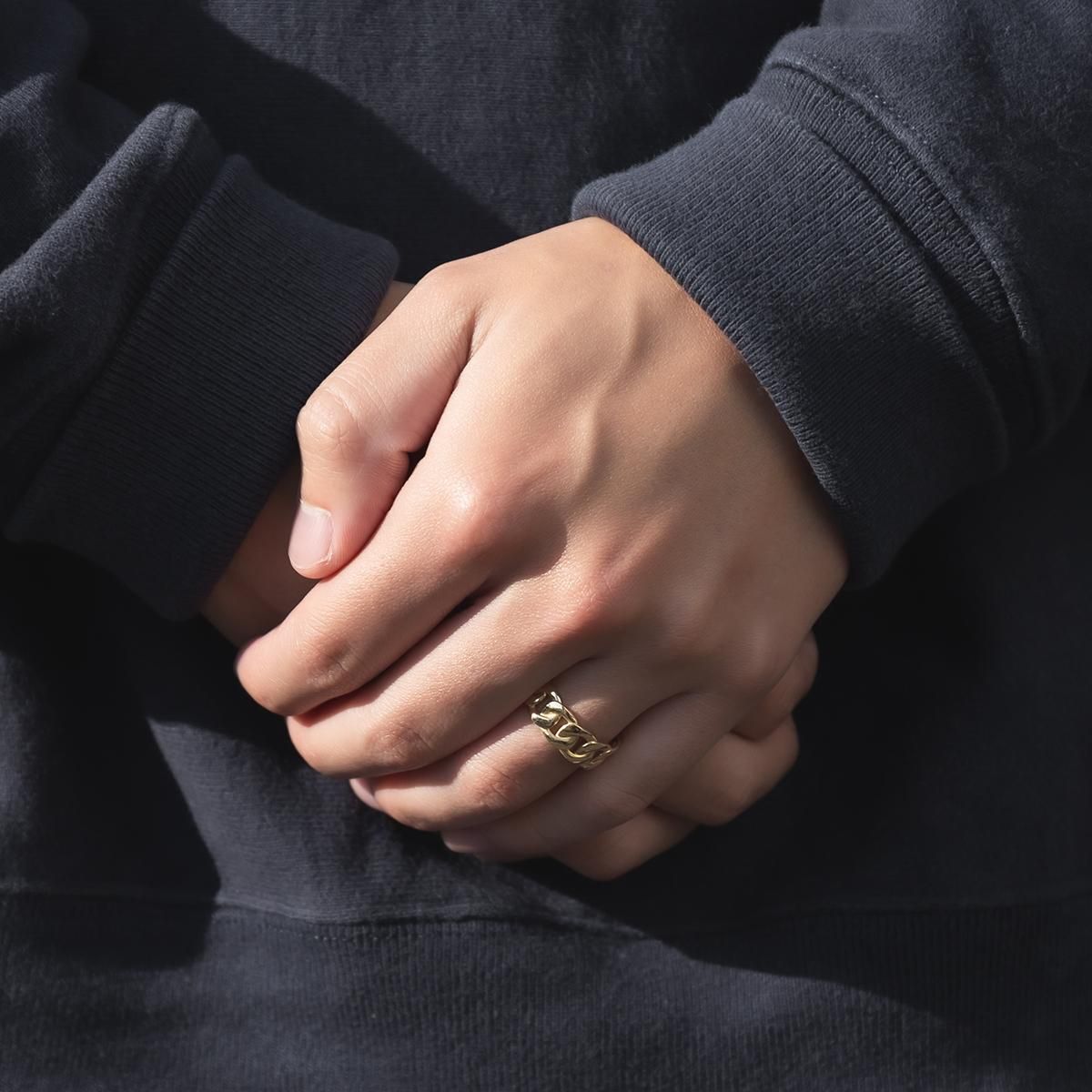 10K イエローゴールド リング 7号-25号 2-3419-01 - AVALANCHE