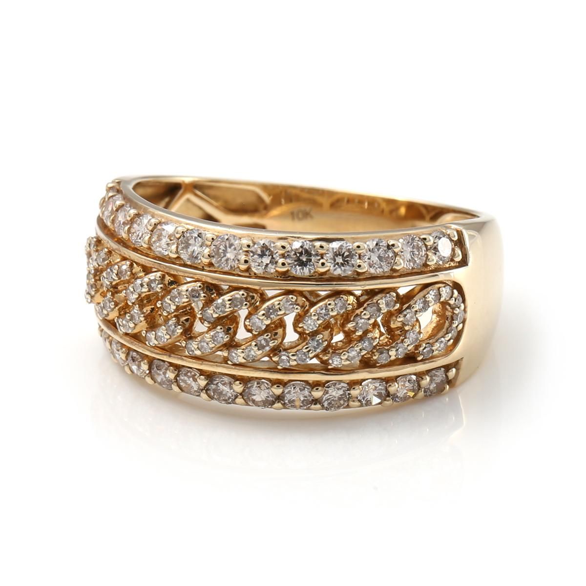 ダイヤモンド 10K イエローゴールド リング 21号 - AVALANCHE OFFICIAL