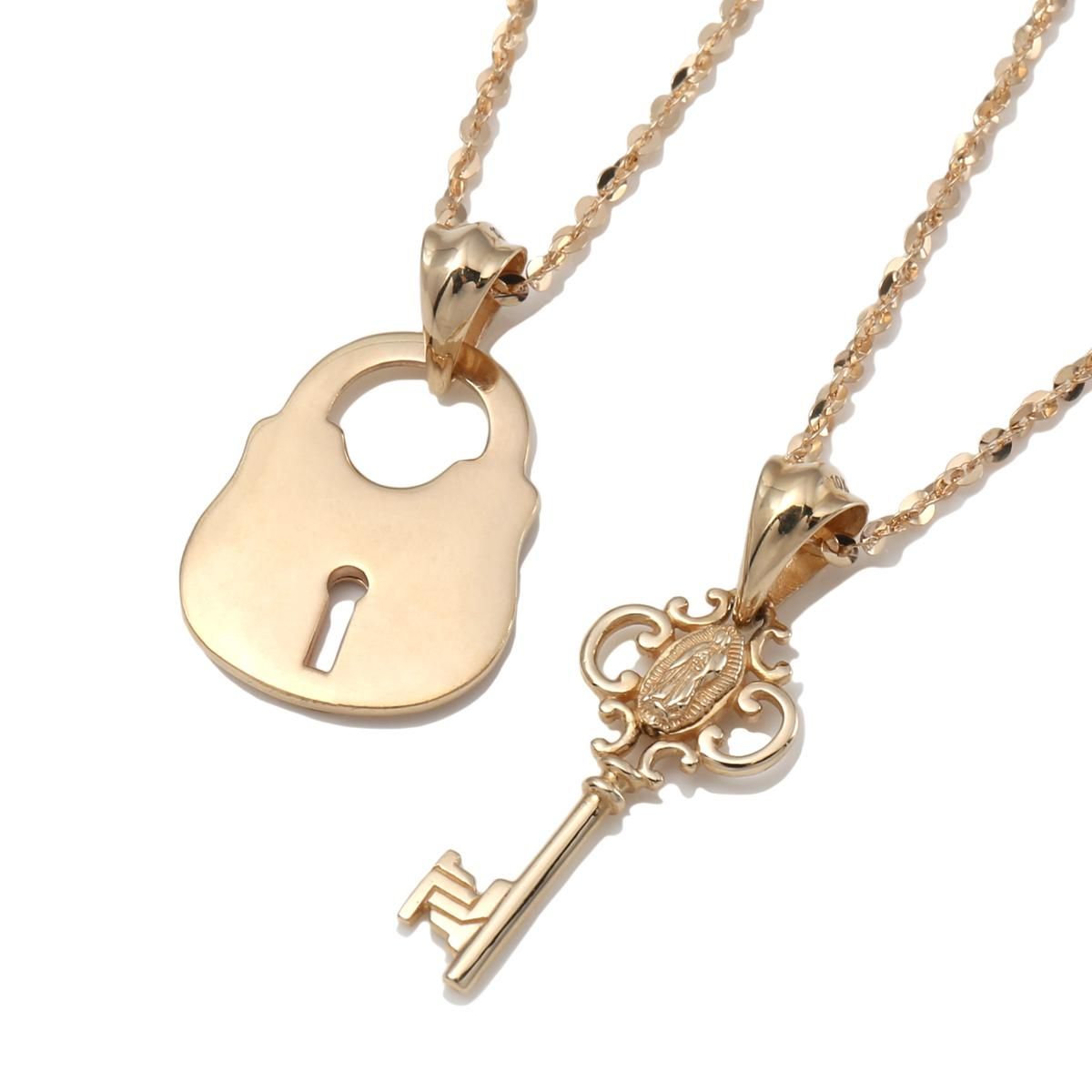 10K イエローゴールド ネックレス&ペンダント 40cm-50cm 3-16019-01/3