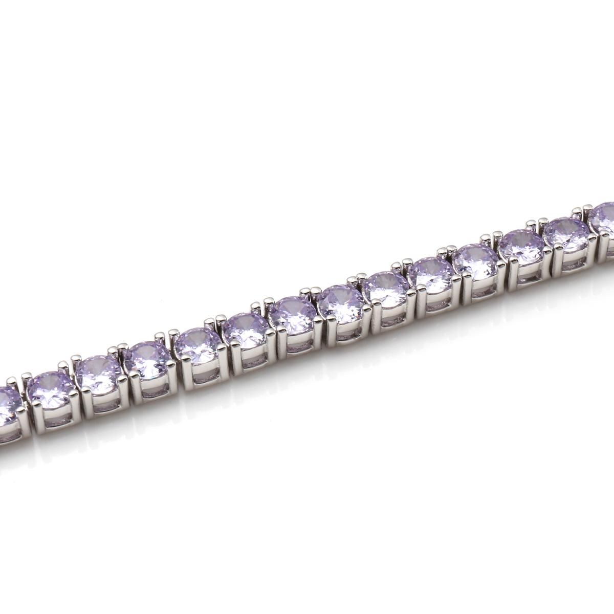 シルバー テニスネックレス 幅3.5mm 40cm-45cm - AVALANCHE OFFICIAL STORE