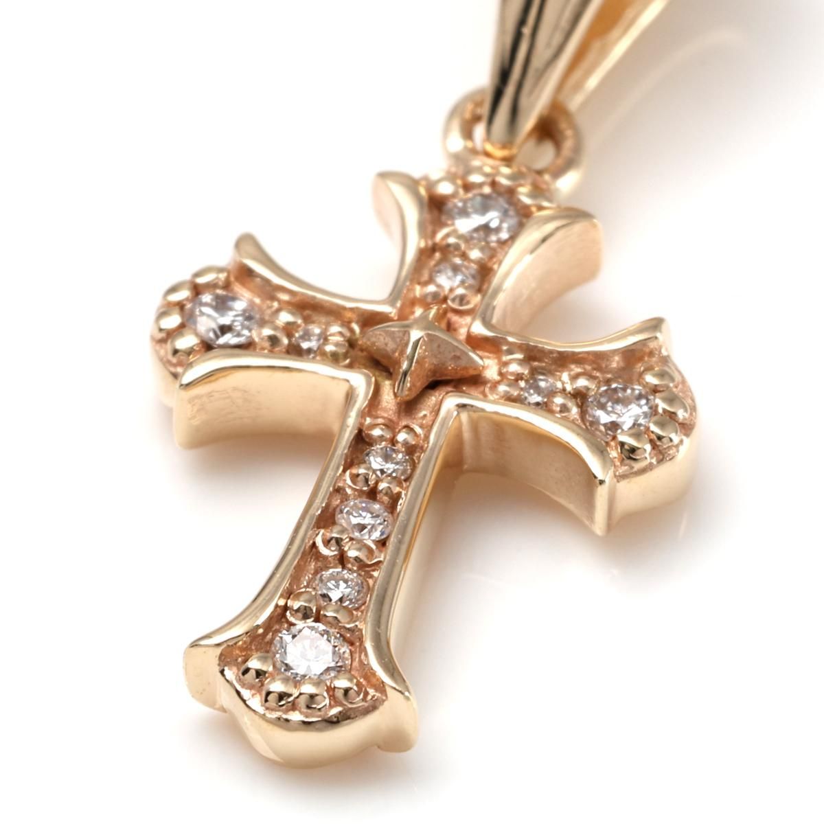 ダイヤモンド 10K イエローゴールド ペンダント 3-16720-01