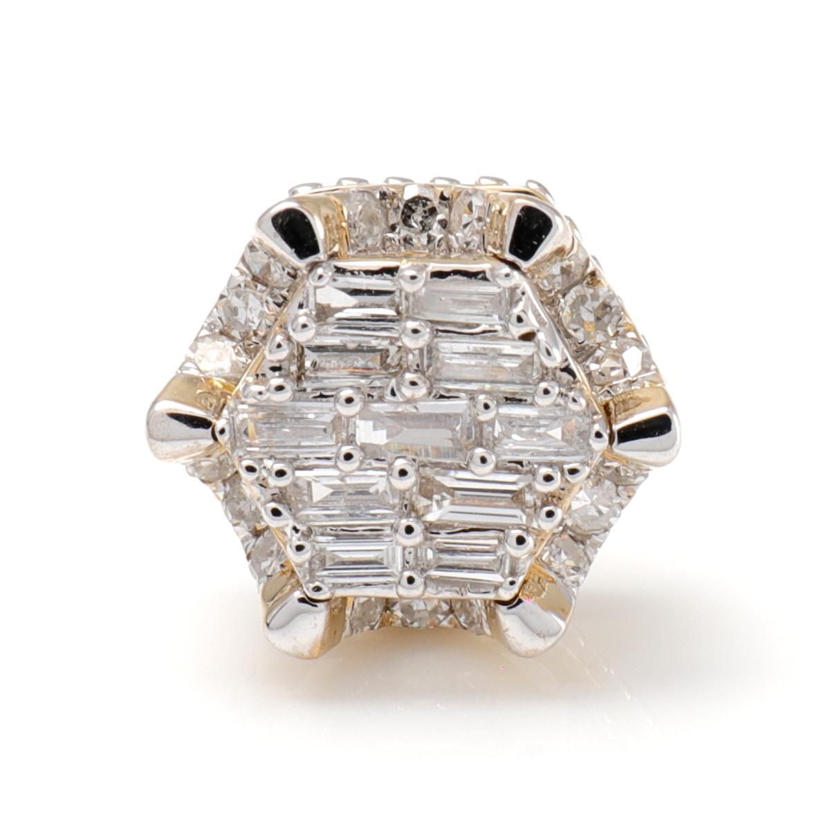 ダイヤモンド 10K イエローゴールド ピアス A0128186-YG - AVALANCHE