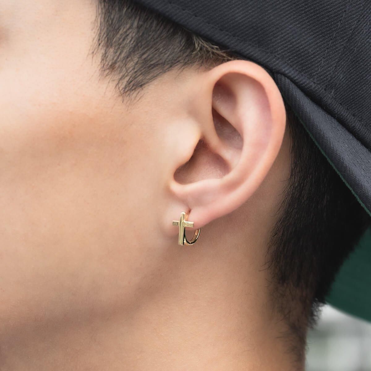 10K イエローゴールド ピアス 12mm - AVALANCHE OFFICIAL STORE