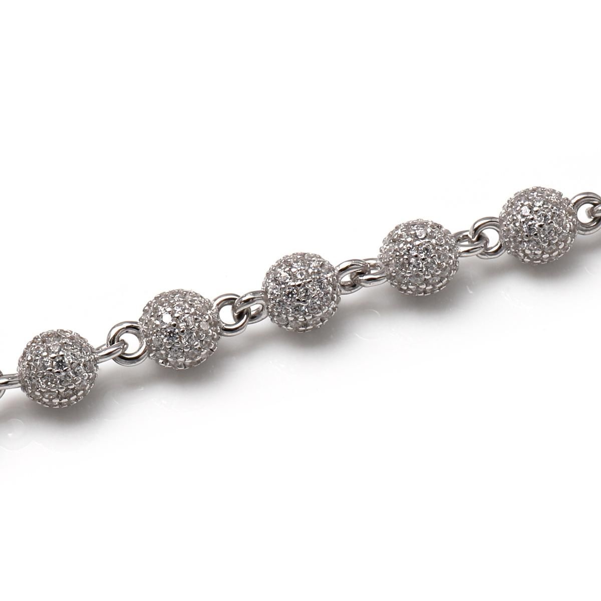 シルバー ブレスレット 幅5mm 19cm-21cm AHB-24002 - AVALANCHE