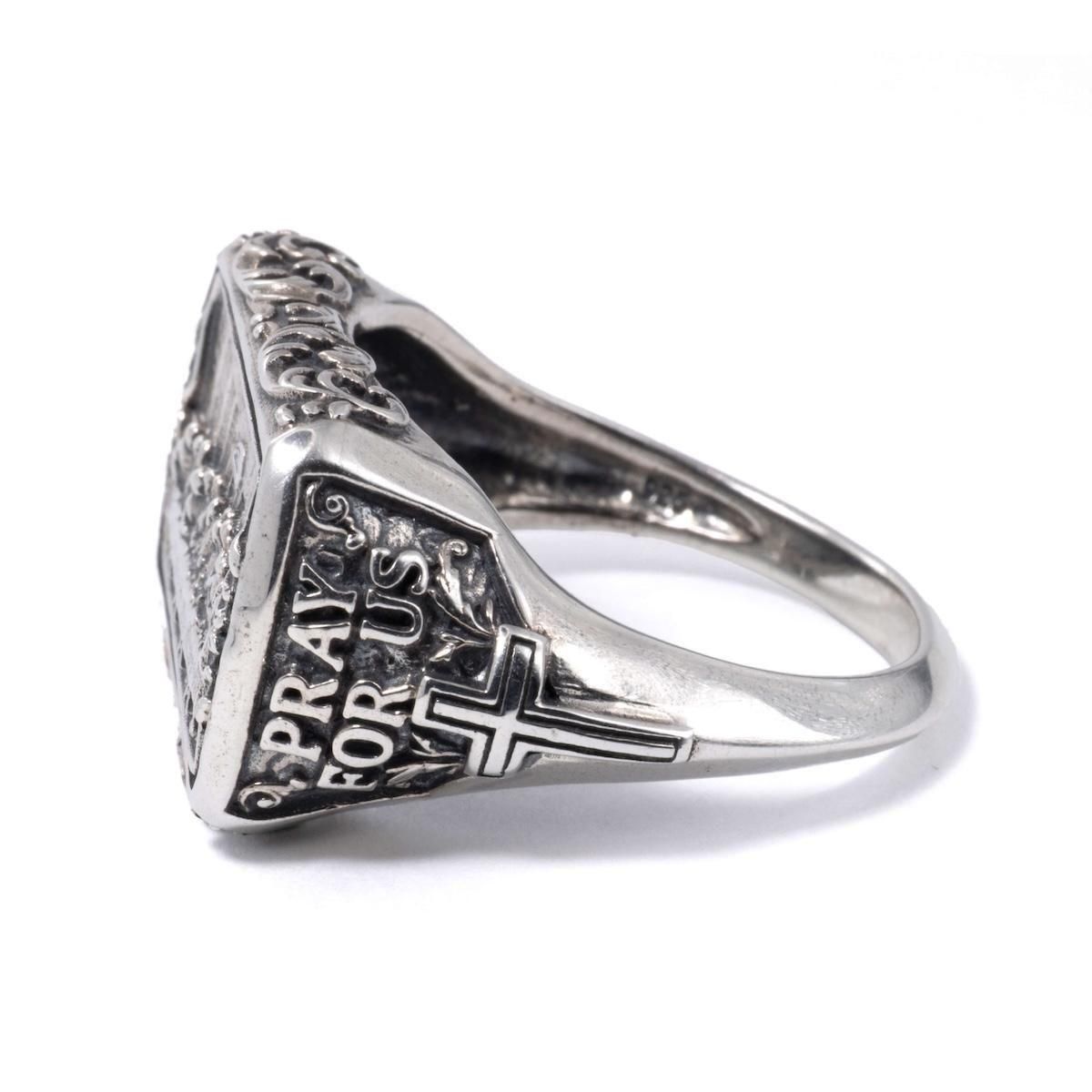 シルバー リング 17号-25号 いぶし加工 RSA-018ESL - AVALANCHE