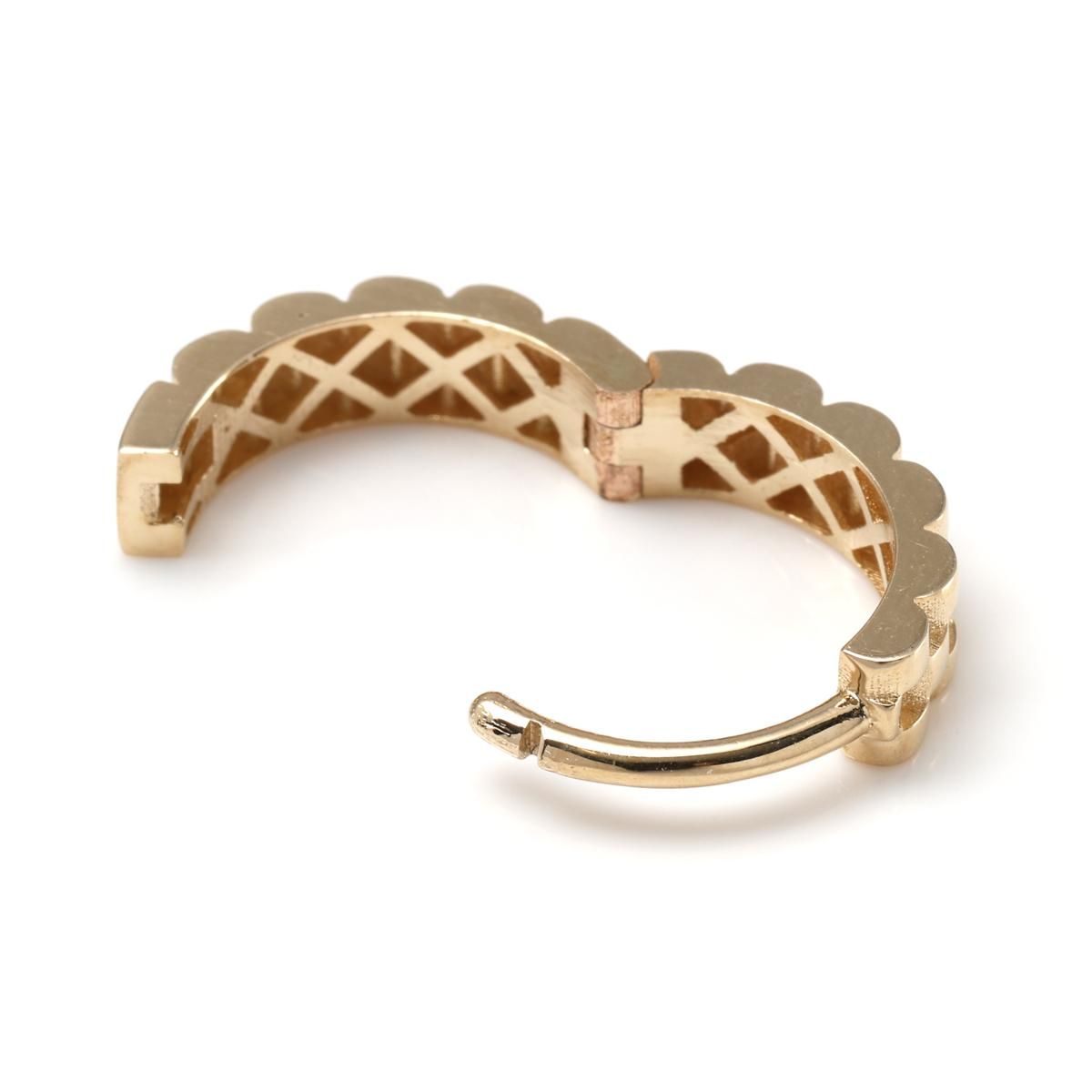 10K イエローゴールド ピアス 14mm - AVALANCHE OFFICIAL STORE