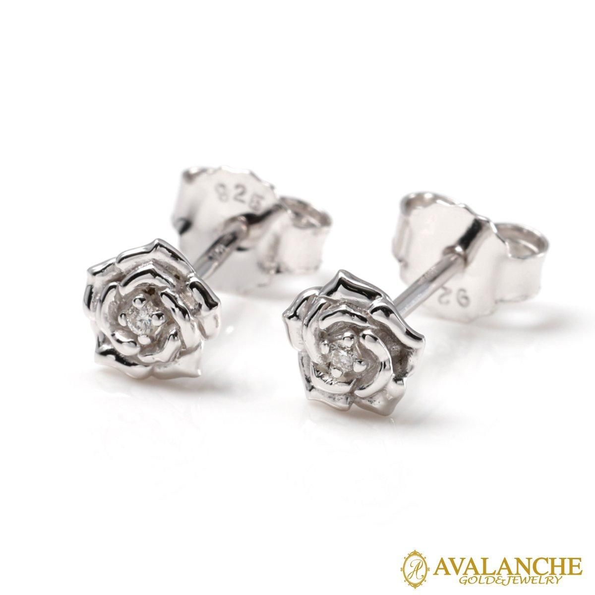 ダイヤモンド シルバー ピアス 4-9573-03 - AVALANCHE OFFICIAL STORE