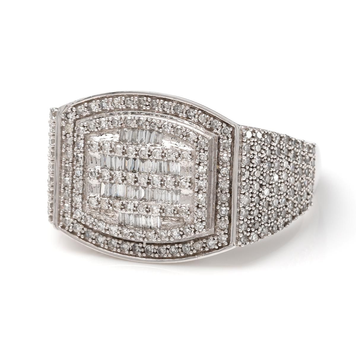 ダイヤモンド 10K ホワイトゴールド リング 21号 - AVALANCHE OFFICIAL