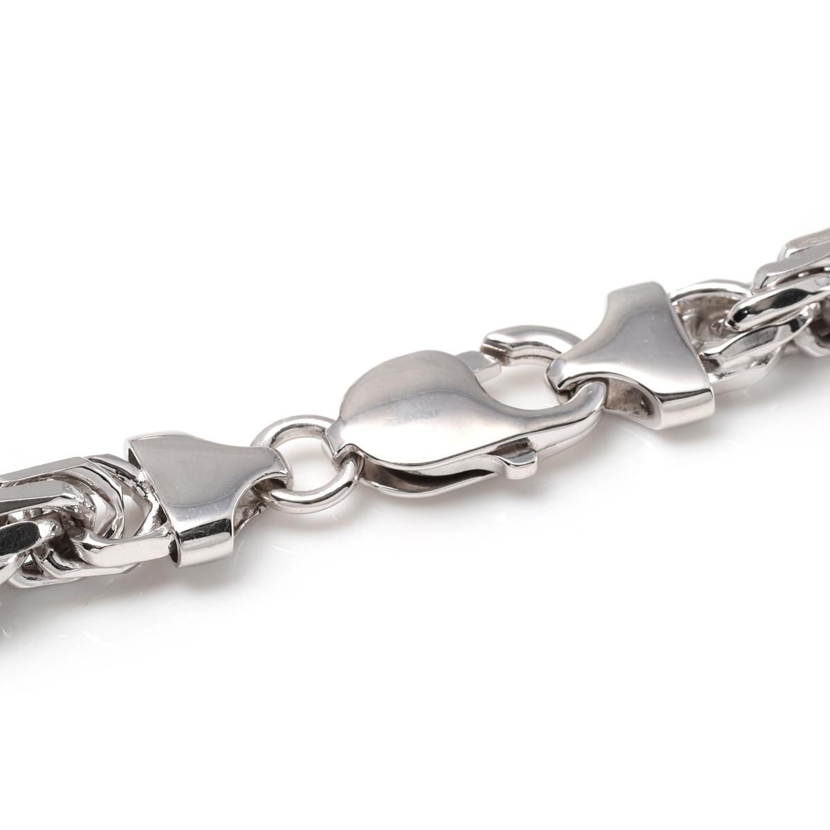 シルバー ロープネックレス 幅7mm 50cm-55cm 150HCMD-HM - AVALANCHE