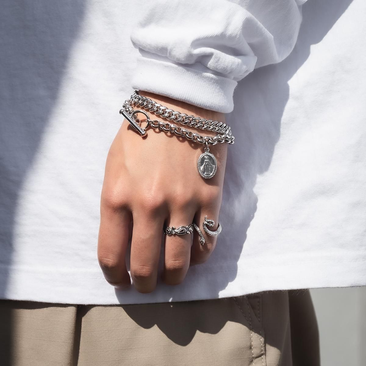 シルバー リング 7号-23号 いぶし加工 2-3112-02 - AVALANCHE OFFICIAL