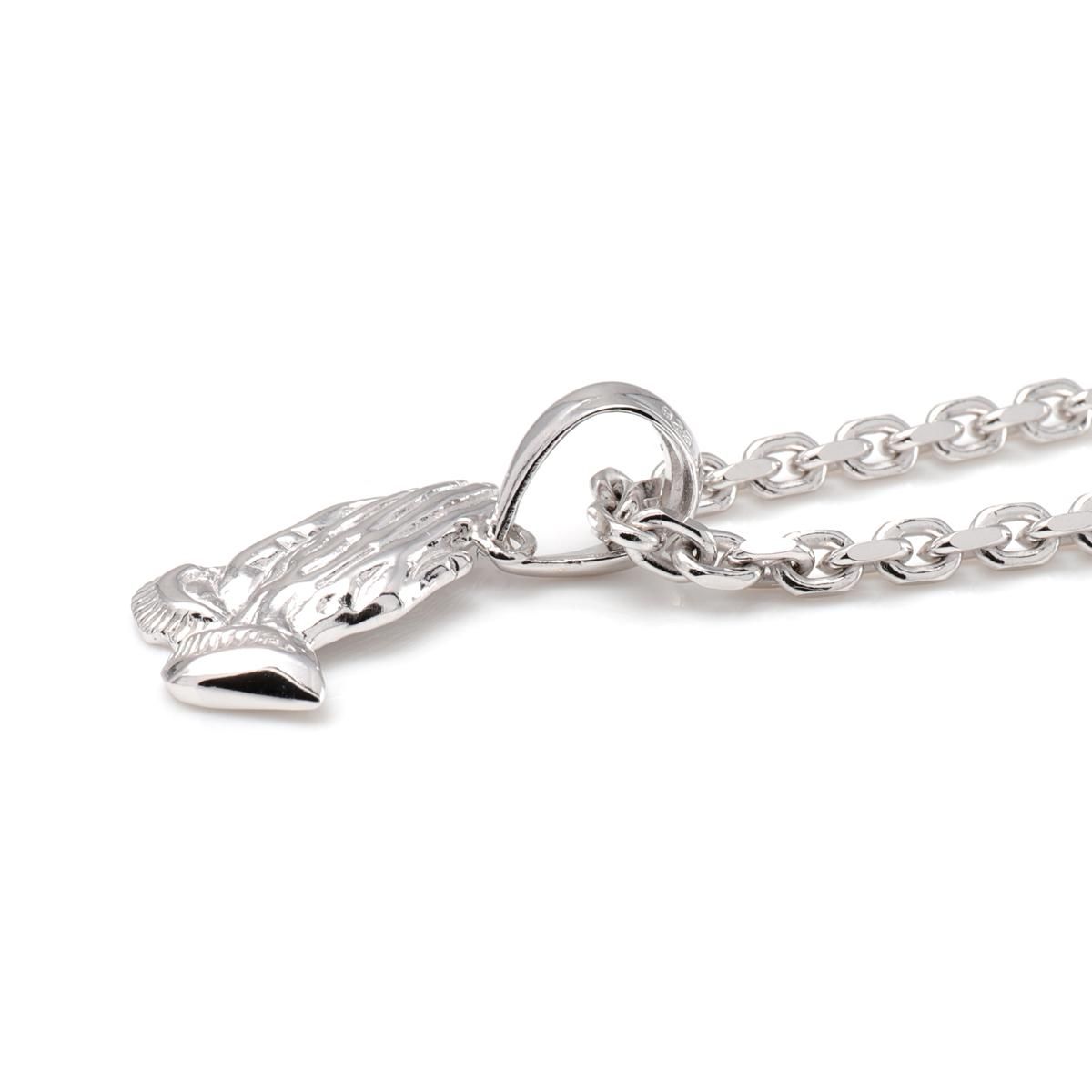 シルバー ネックレス&ペンダント 45cm-50cm 3-10434-03/080KF1D4HCM