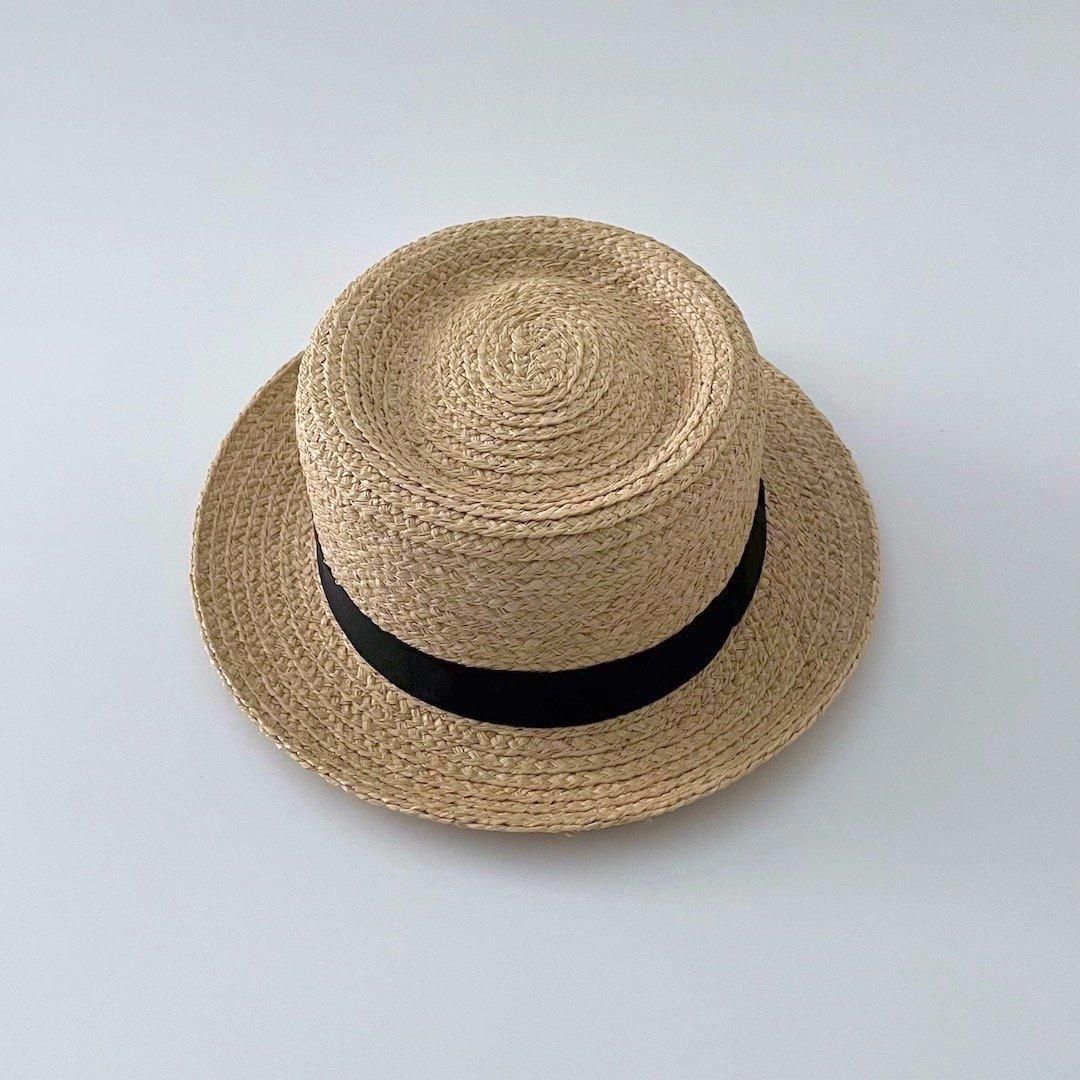 Raffia Pork Pie Hat - 帽子店 Sashiki