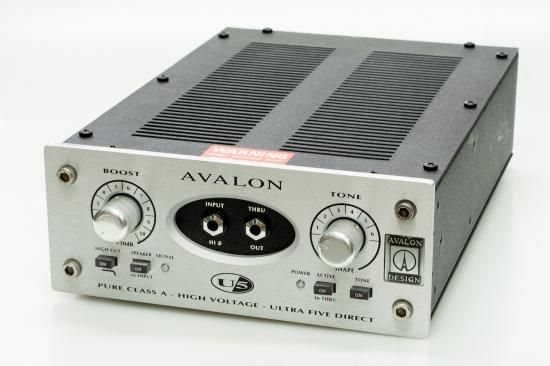 used】Avalon Design U5 Pure Clas A Instrument & DI Preamplifier