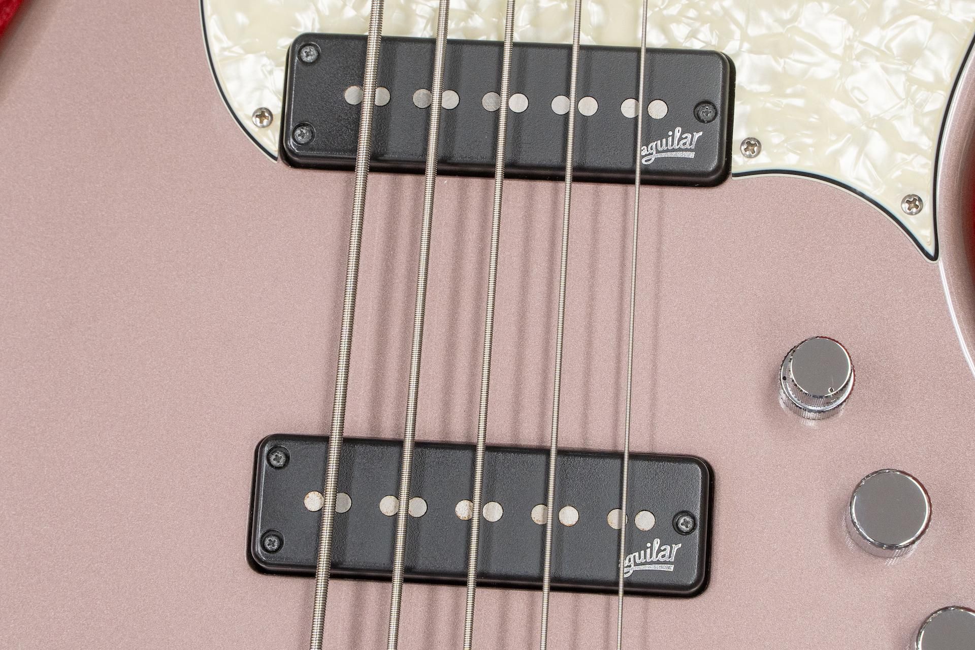 used】Miura Guitars USA / MB-2 5st Burgundy #76 4.215kg【横浜店