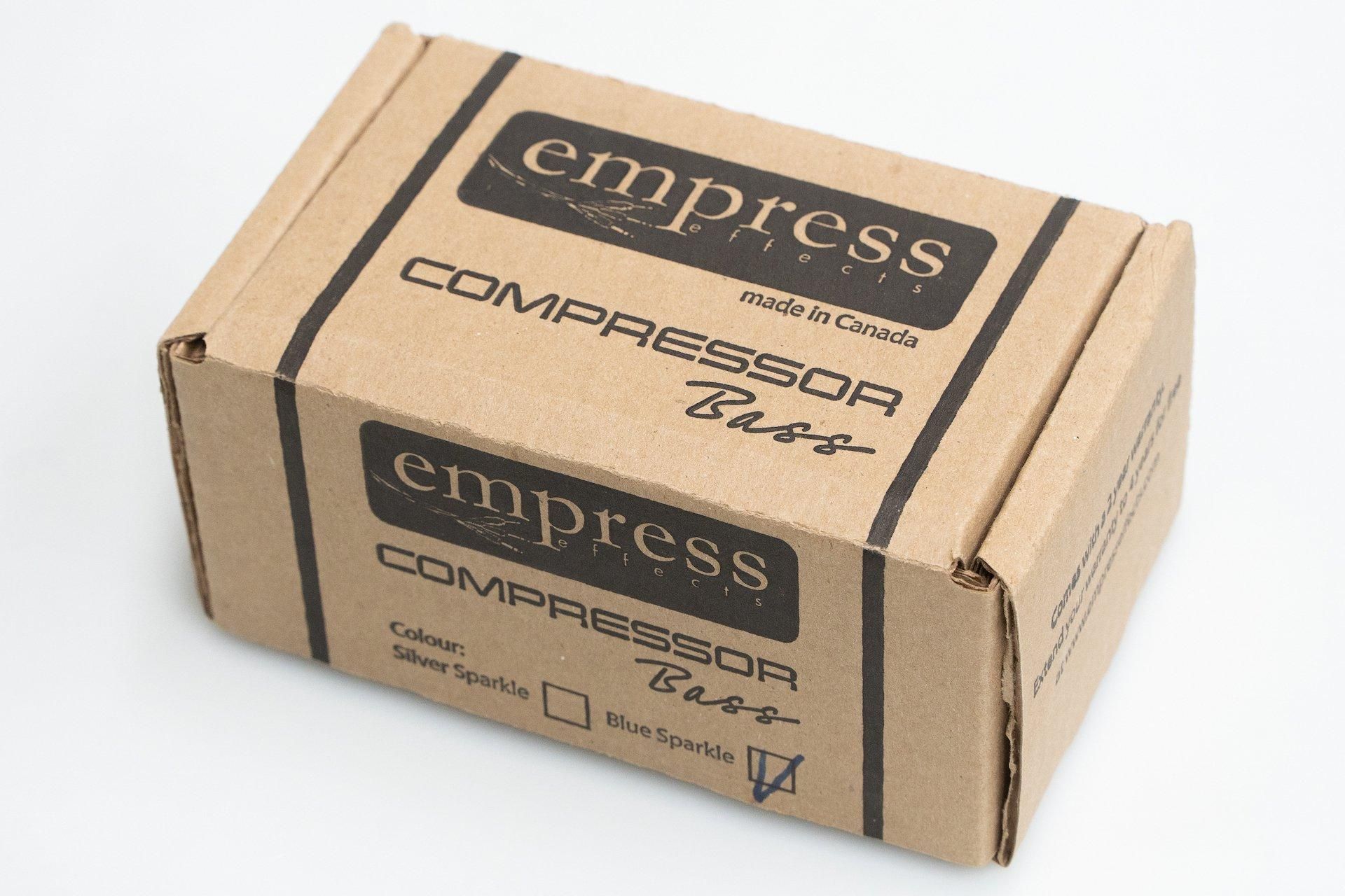used】Empress Effects / Bass Compressor Blue【GIB横浜】 - Geek IN Box