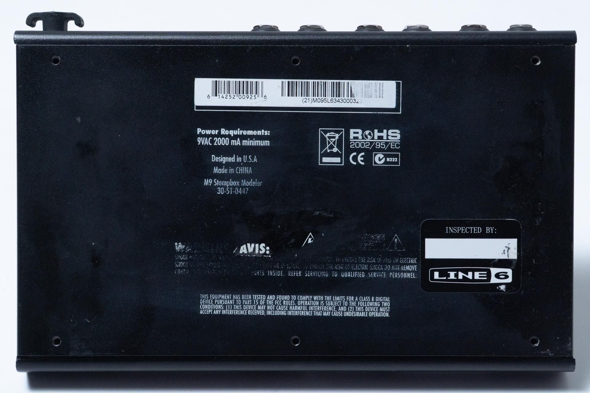 used】LINE6 / M9 Stompbox Modeler【GIB横浜】 - Geek IN Box