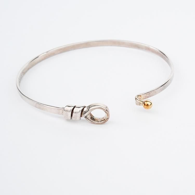 フック＆アイバングル シルバー ヴィンテージ|ティファニー TIFFANY