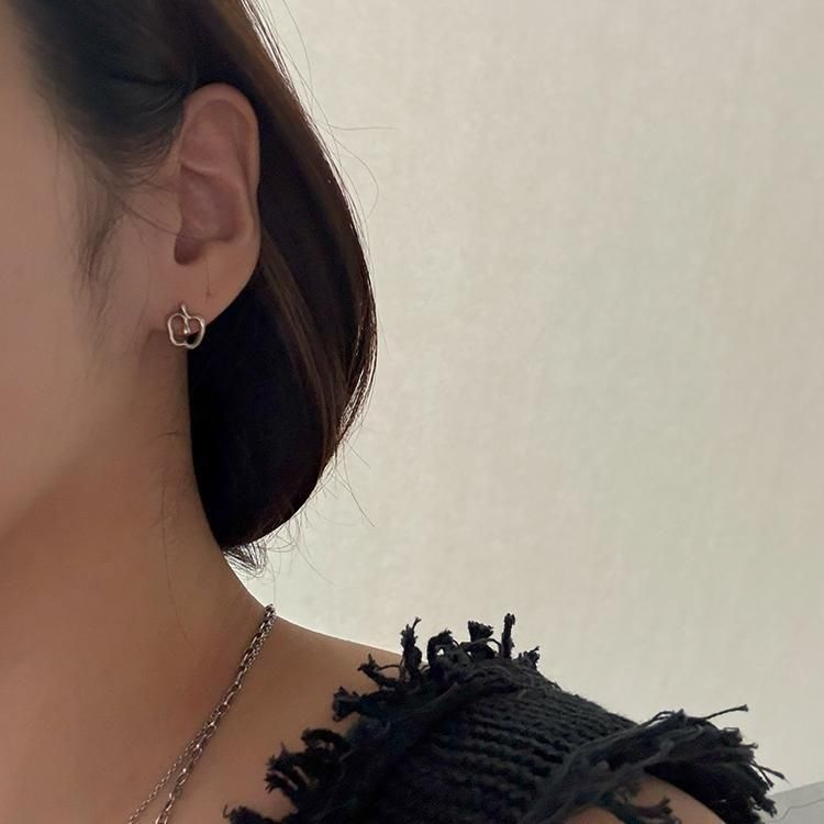 TIFFANY ティファニー アップルピアス シルバー ヴィンテージ - 【公式