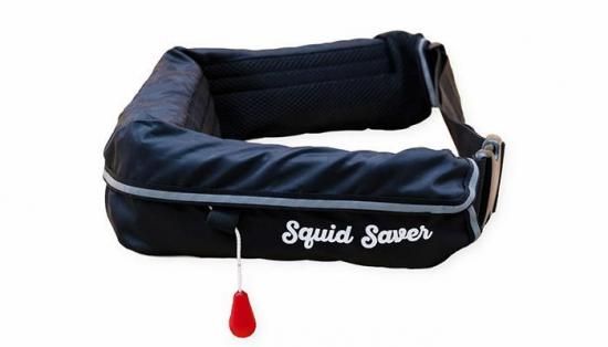 餌木猿ライフジャケット 桜マークタイプA 腰巻式【Squid Saver Project