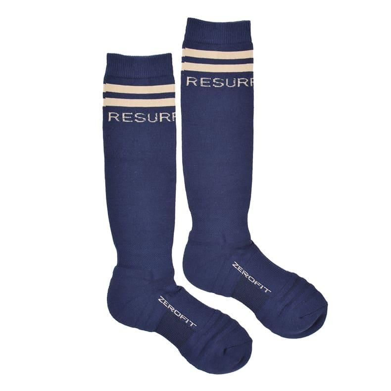 ウィメンズ ラインハイソックス ネイビー | Resurrection