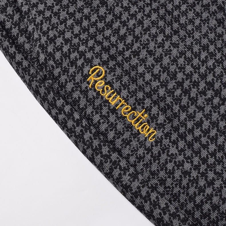 メンズ ウォーム千鳥パンツ グレー | Resurrection レザレクション