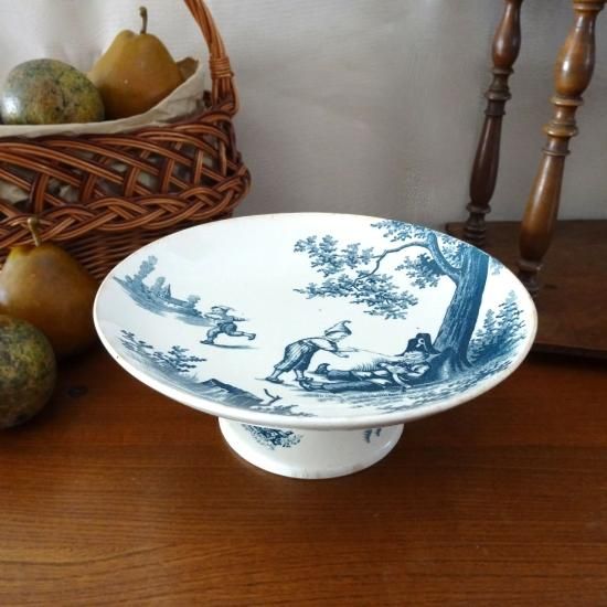 アンティーク プレート | フランス19世紀 TERRE DE FER コンポティエ