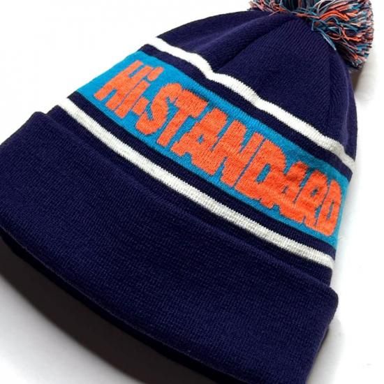 HS KNIT CAP（NAVY） - Hi-STANDARD OFFICIAL WEB STORE
