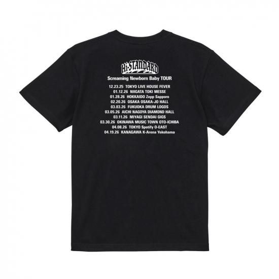 SNB TOUR YOPPI T-shirt（BLACK） - Hi-STANDARD OFFICIAL WEB STORE