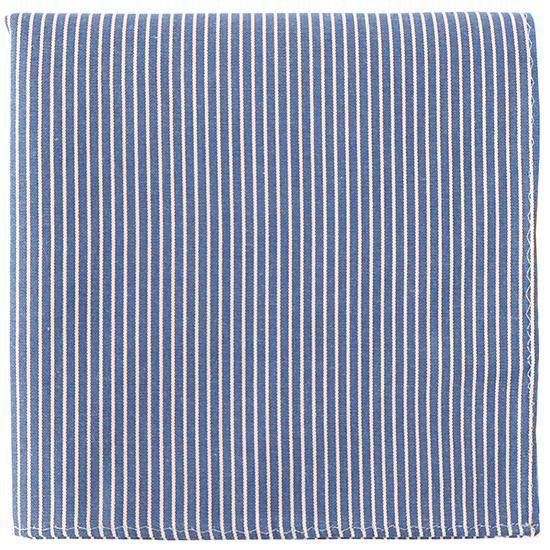 ネイビーブロードストライプハンカチ | H TOKYO ハンカチ | OLD
