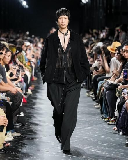 ANCELLM | アンセルム LEATHER ROPE BELT(BLACK) / レザーロープベルト