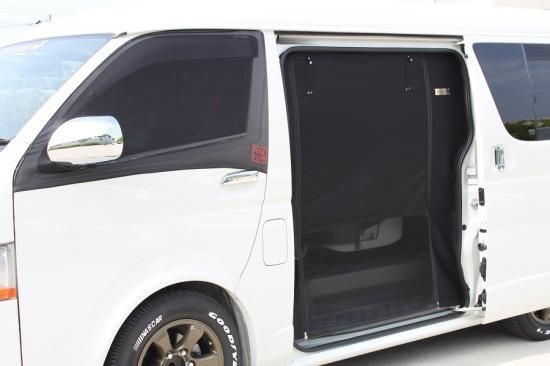 200系ハイエース 蚊帳ネット標準ボディ用|4点セット - neru海 WEBショップ